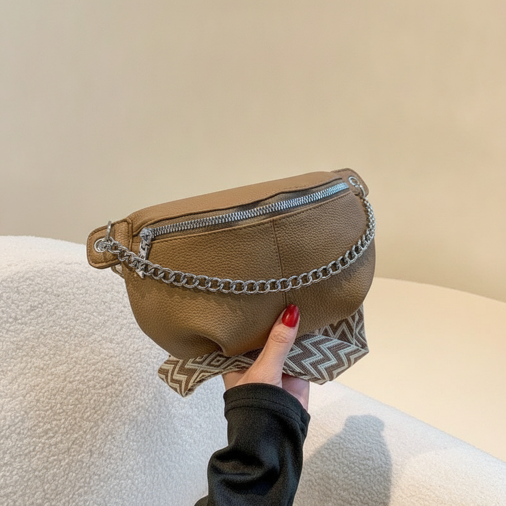 Sac Banane Cuir Souple Femme Chic