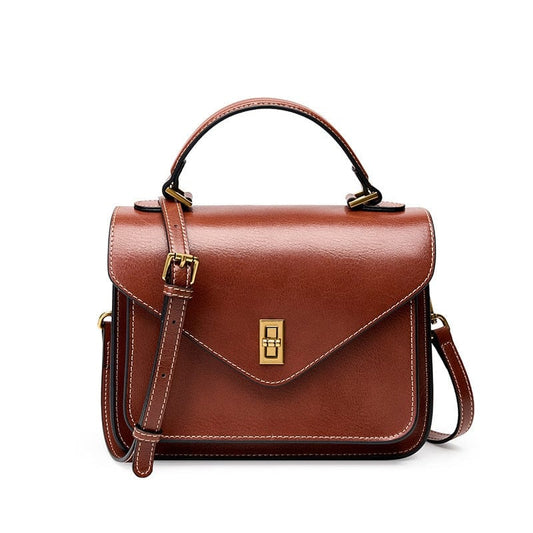 Sac bandoulière cuir - Oriane