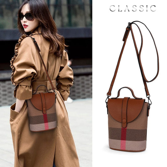 Sac bandoulière cuir - Céleste
