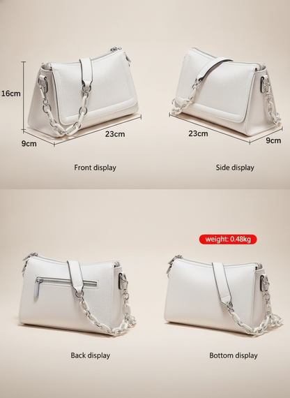 Sac Bandoulière Cuir Sarah Femme