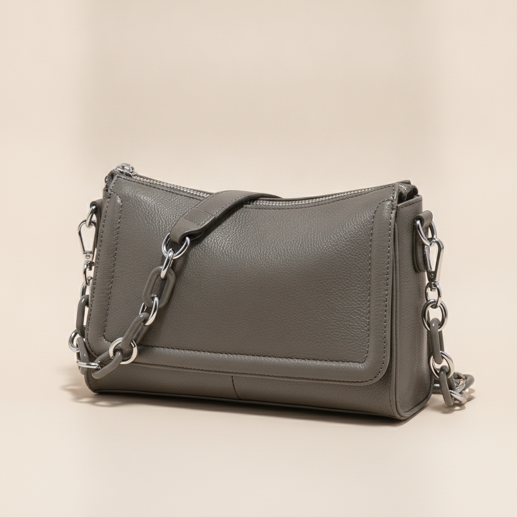 Sac Bandoulière Cuir Sarah Femme