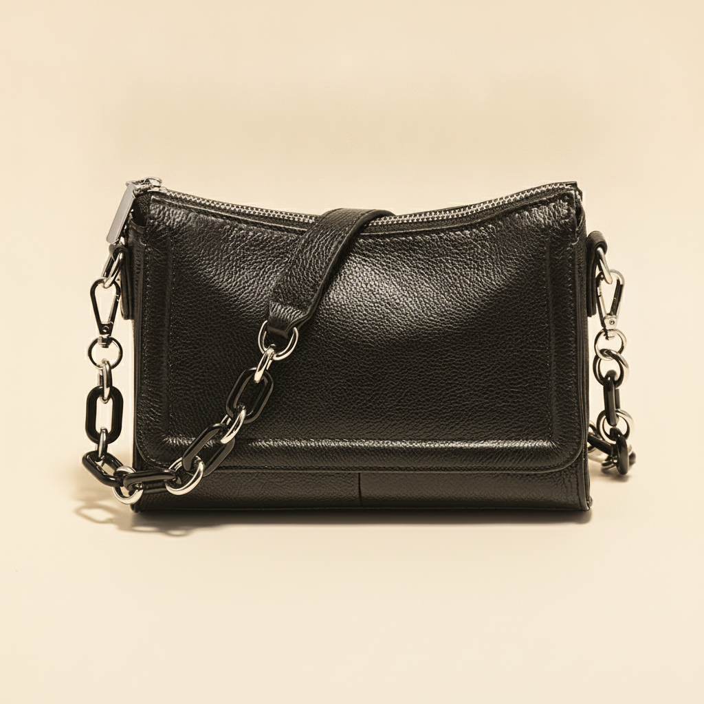 Sac Bandoulière Cuir Sarah Femme