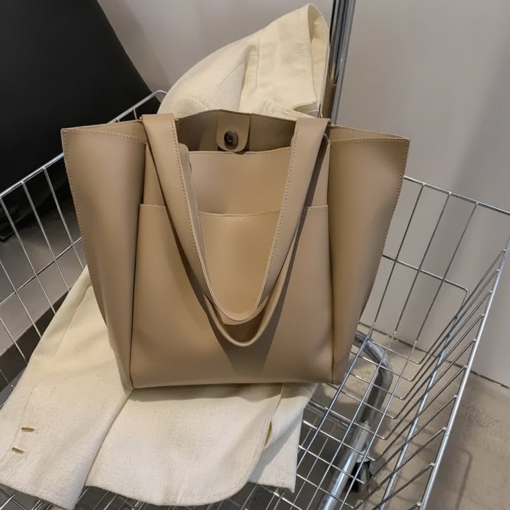 Sac Cabas Cuir Ariel : Chic & Pratique