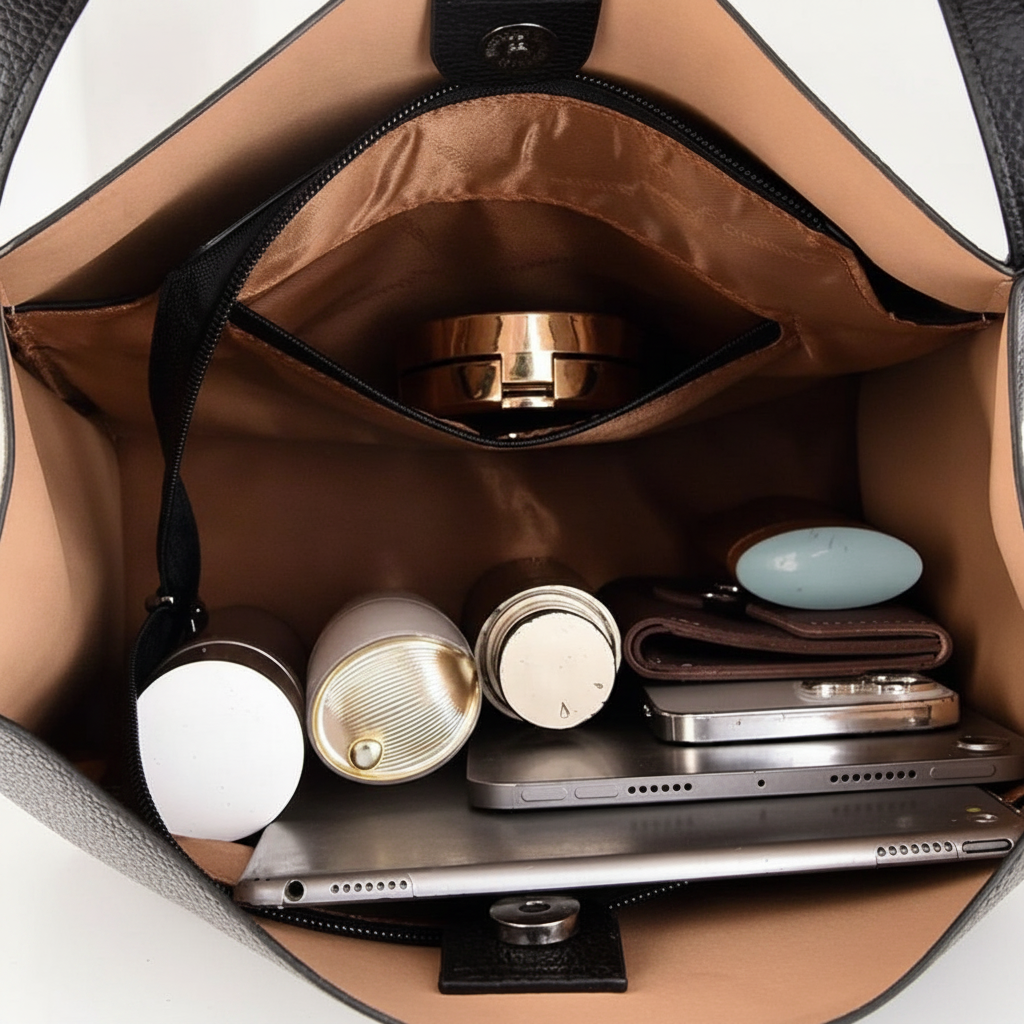 Sac Cabas Cuir Gabriela : Chic & Pratique