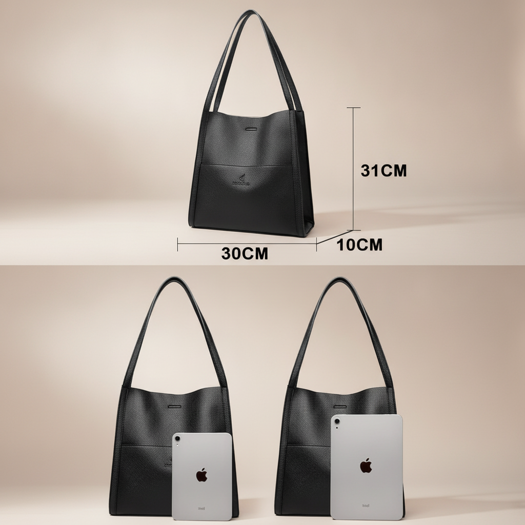 Sac Cabas Cuir Gabriela : Chic & Pratique