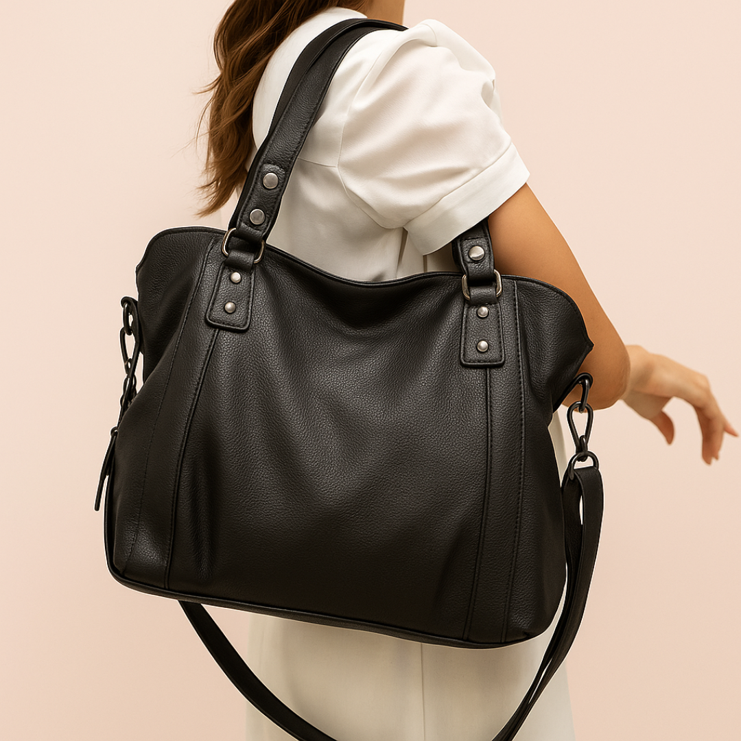 Sac Cabas Cuir Isa Grande Capacité