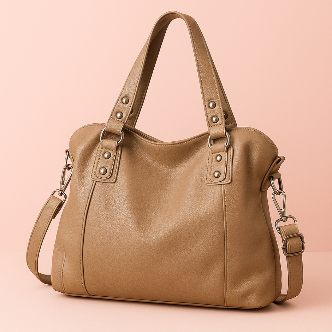Sac Cabas Cuir Isa Grande Capacité
