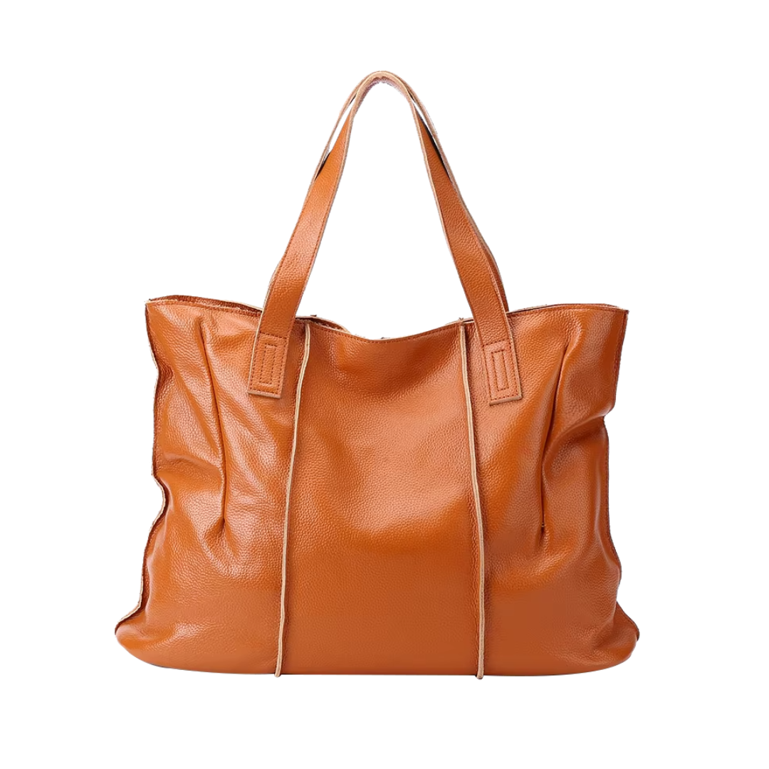 Sac Cabas Cuir Sofia - Grand Format Fait Main