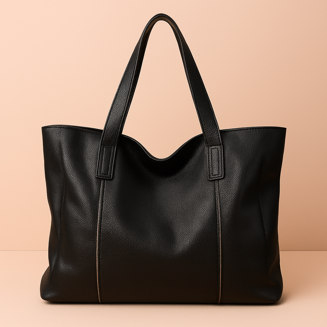 Sac Cabas Cuir Sofia - Grand Format Fait Main