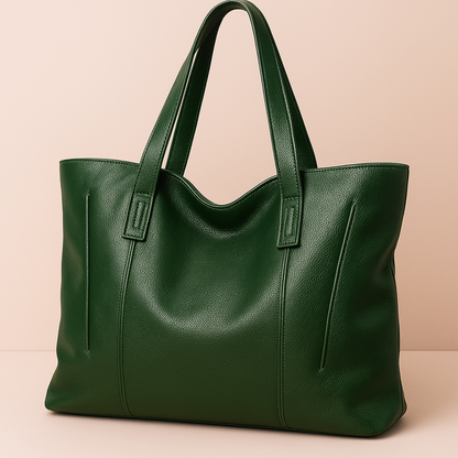 Sac Cabas Cuir Sofia - Grand Format Fait Main