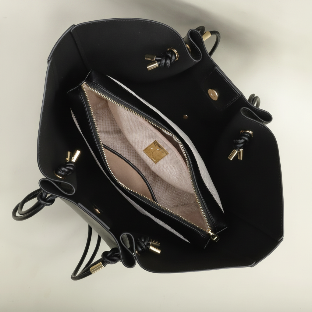 Sac Cabas Cuir Vegan Colette - Chic Parisien
