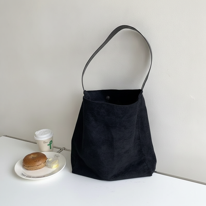 Sac Cabas Daim Vegan Élégant