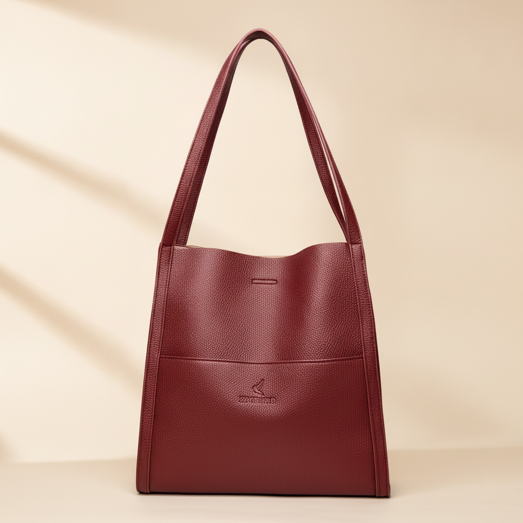 Sac Cabas Elodie Cuir Vegan Grande Capacité