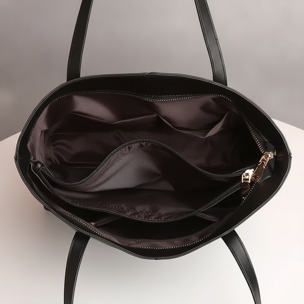 Sac Cabas Fourre Tout Cuir Vegan Chic