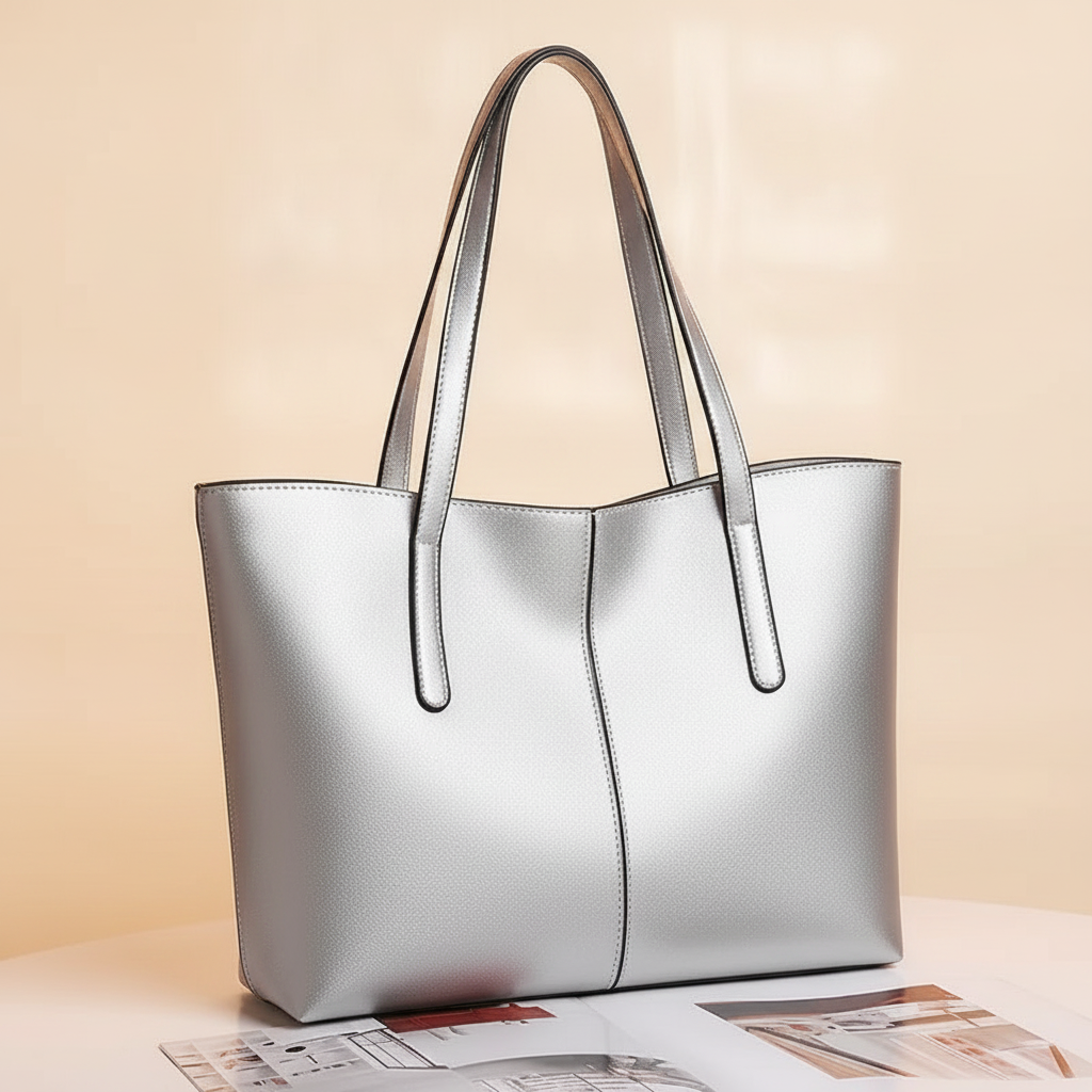Sac Cabas Fourre Tout Cuir Vegan Chic