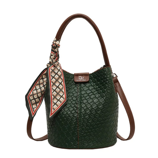 Sac seau tressé - Sarah
