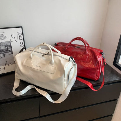 Sac de Voyage Cuir PU Femme Aya - Chic & Pratique