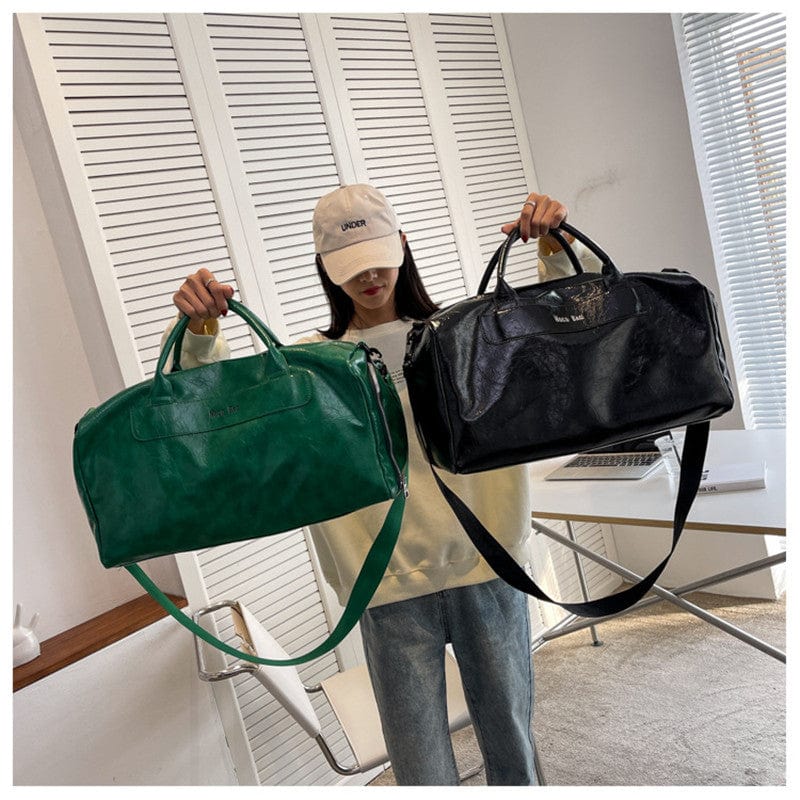 Sac de Voyage Cuir PU Femme Aya - Chic & Pratique