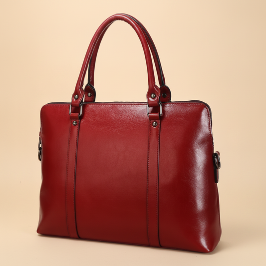 Sac ordinateur cuir - Iris