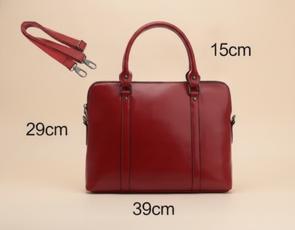 Sac Ordinateur Cuir Femme Alicia - Élégance Professionnelle