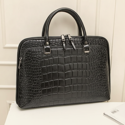 Sac ordinateur cuir - Julia