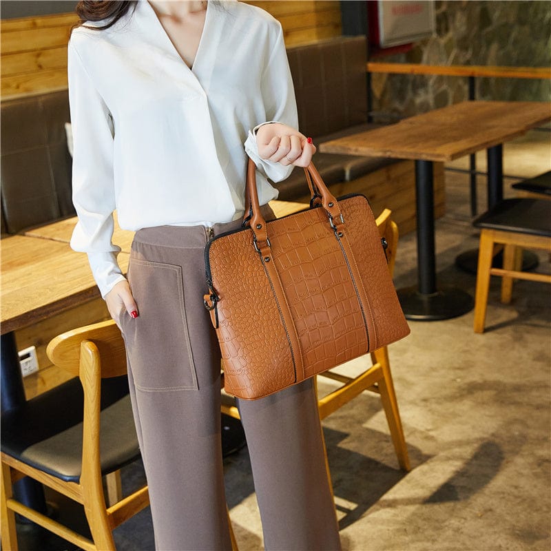 Sac Ordinateur Cuir Femme Gabrielle 14"