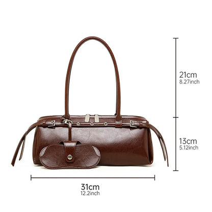 Sac Porté Épaule Cuir Souple Emma