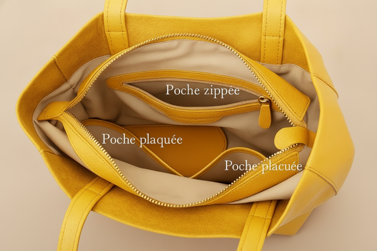 Sac Tote Bag Cuir Nubia : Élégance & Praticité