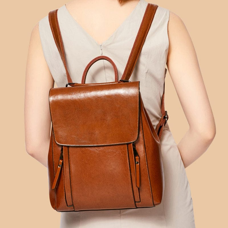 Sac à Dos Cuir Femme Anastasia Chic & Pratique