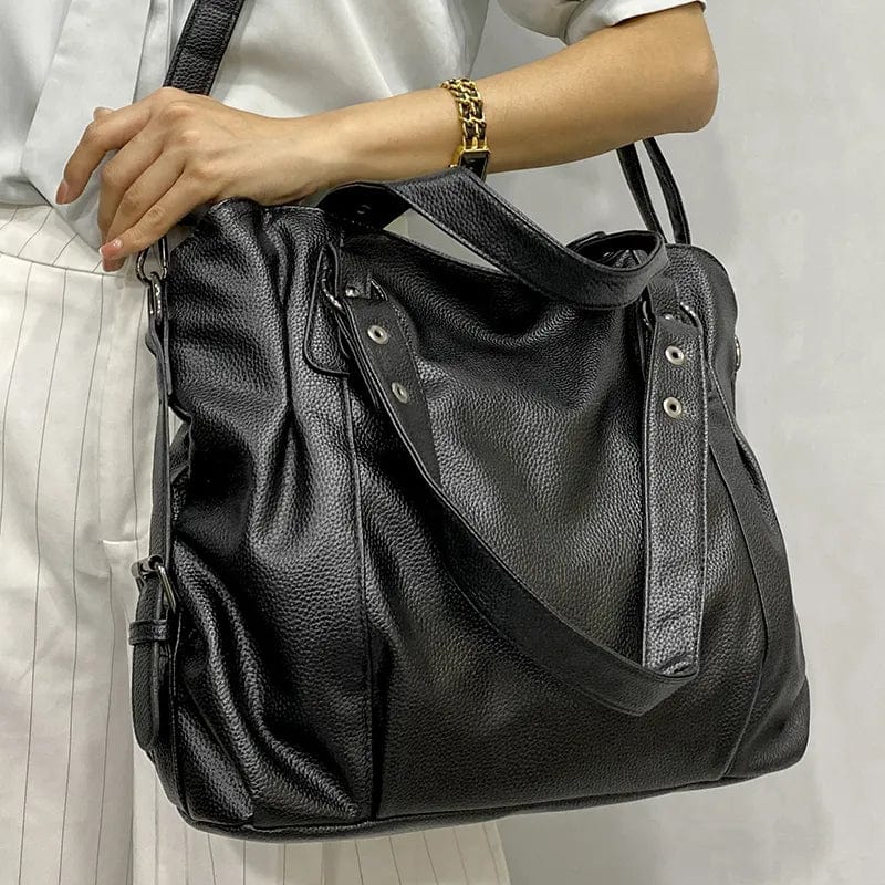 Sac Cabas Cuir Isa Grande Capacité